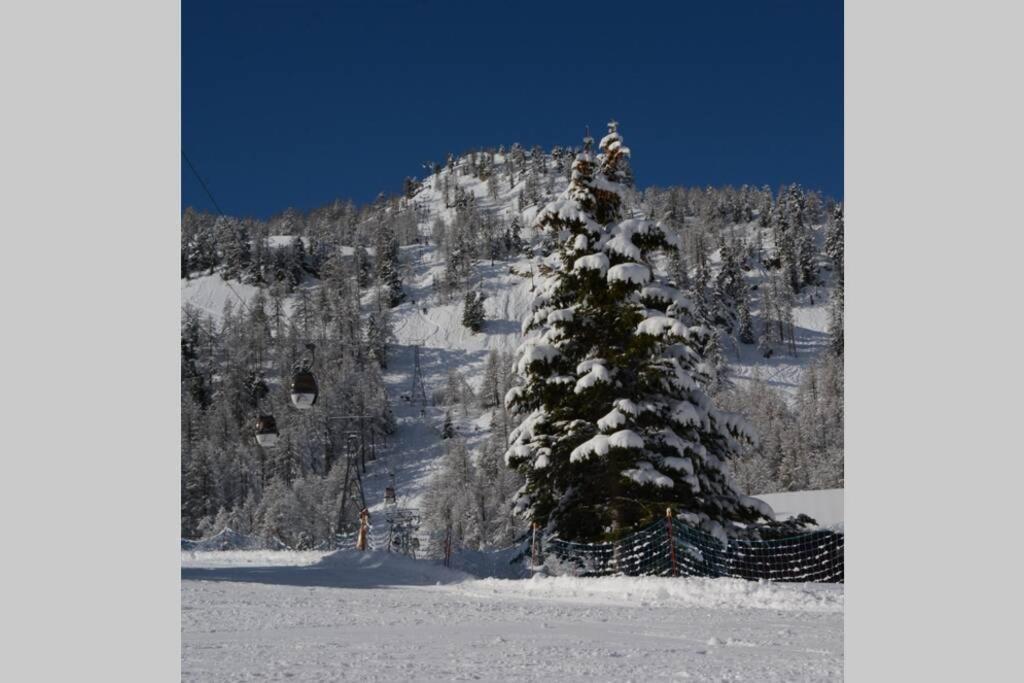 Appartement Studio Front De Neige, Acces Direct Aux Pistes Isola 2000 Luaran gambar