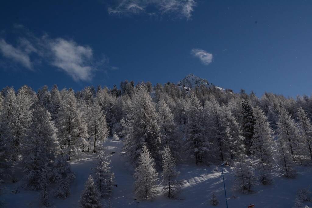 Appartement Studio Front De Neige, Acces Direct Aux Pistes Isola 2000 Luaran gambar
