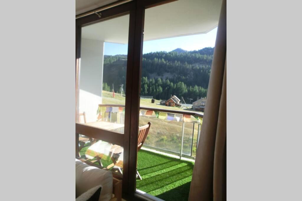 Appartement Studio Front De Neige, Acces Direct Aux Pistes Isola 2000 Luaran gambar