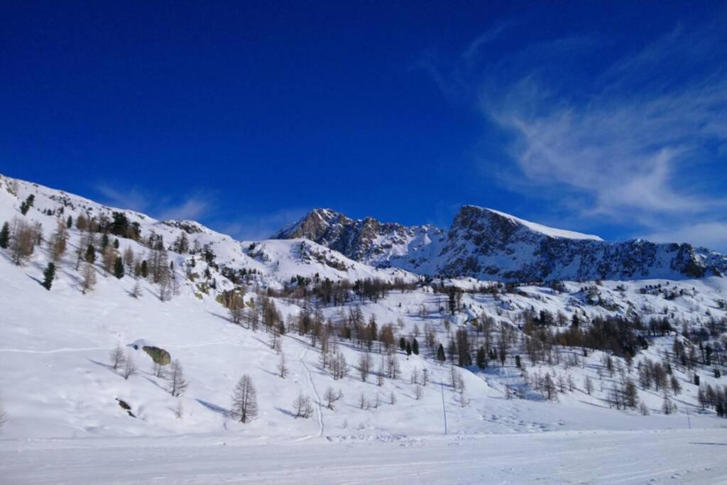 Appartement Studio Front De Neige, Acces Direct Aux Pistes Isola 2000 Luaran gambar